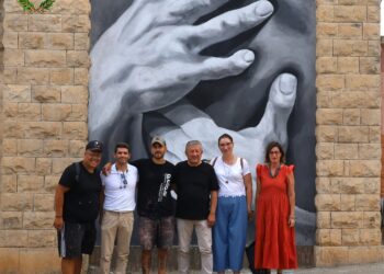 A Ispica un murale che ricorda le vittime di incidenti stradali