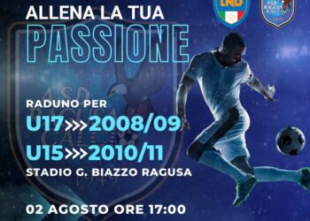 L’Asd Ragusa calcio promuove un raduno degli under