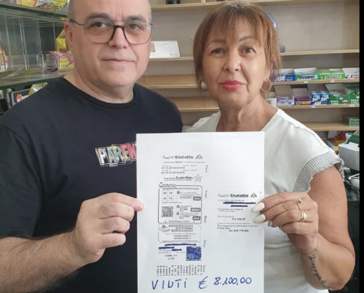 Ragusa, vincita di 10mila euro al Superenalotto