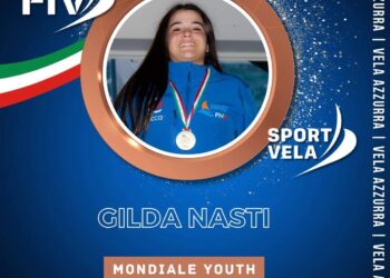 Campionato mondiale Ilca 4, medaglia di bronzo per Gilda Nasti del Circolo velico Kaucana