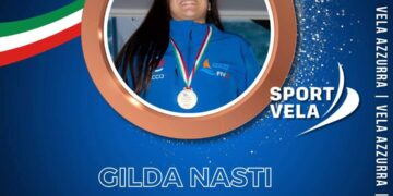 Campionato mondiale Ilca 4, medaglia di bronzo per Gilda Nasti del Circolo velico Kaucana