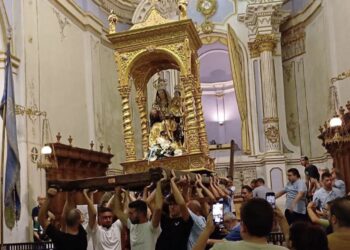 Giarratana in festa per la Patrona, ieri il rito della “Scinnuta”