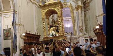 Giarratana in festa per la Patrona, ieri il rito della “Scinnuta”