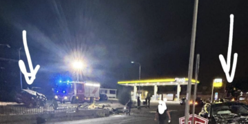 Violento impatto nella notte tra due auto accanto al ponte Guerrieri di Modica: bimba di pochi mesi in elisoccorso a Catania
