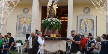 Ragusa, numerosi devoti e fedeli alla festa della Madonna del Carmine