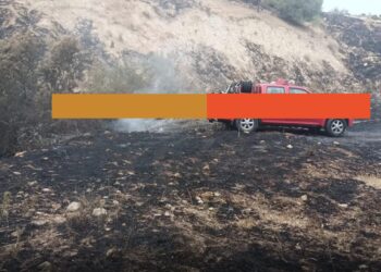 Incendio nell’ex discarica di San Biagio a Scicli