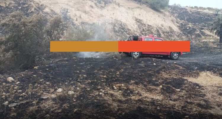 Incendio nell’ex discarica di San Biagio a Scicli