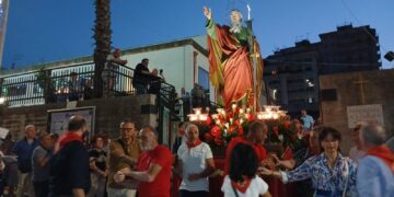 San Paolo apostolo a Ragusa, ieri sera numerosi fedeli e devoti alla processione