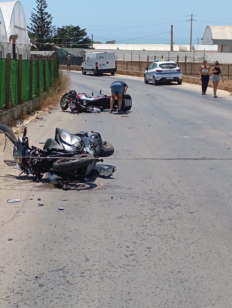 Scoglitti, grave incidente stradale: due feriti