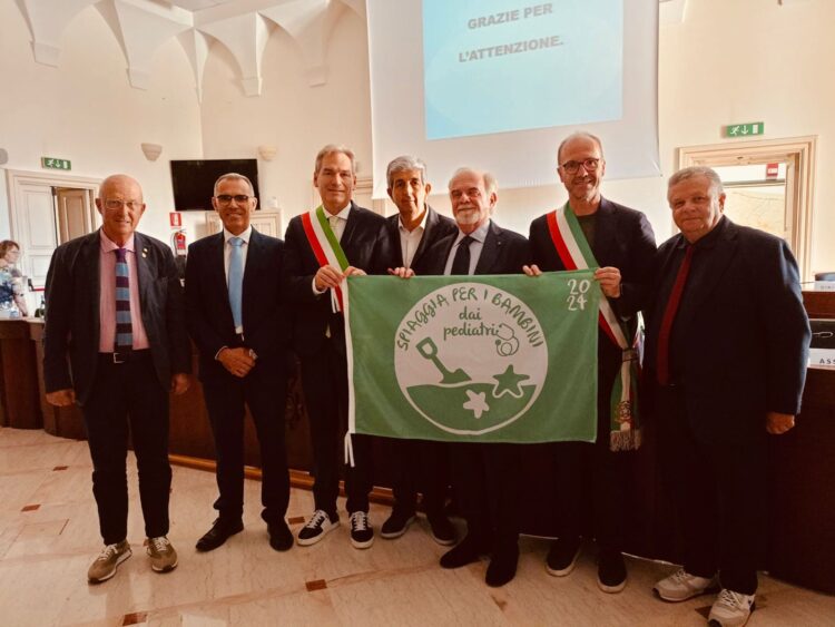 Il Comune di Pozzallo ottiene la bandiera verde dell’associazione italiana pediatri