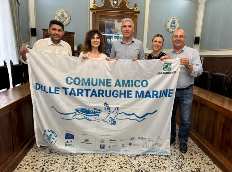 Santa Croce ufficialmente Comune “Amico delle tartarughe marine”
