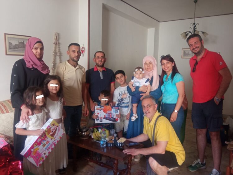 Comiso, due famiglie siriane in città grazie ai corridoi umanitari dell’operazione Colomba