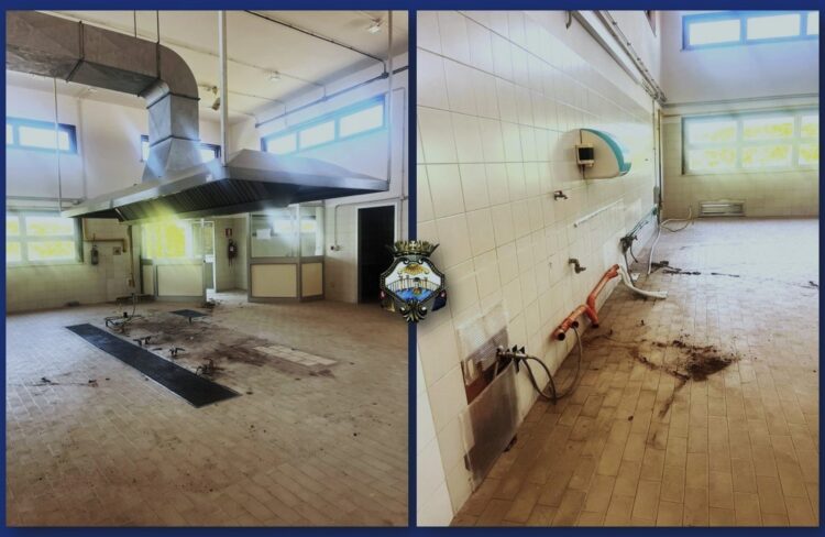 Comiso, iniziati i lavori di rifacimento delle cucine comunali