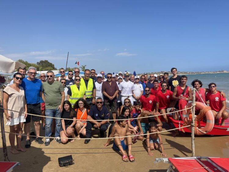 Due principi di annegamento a Sampieri: ma era un’esercitazione