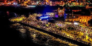 Pozzallo, suggestive e affascinanti le fontane danzanti