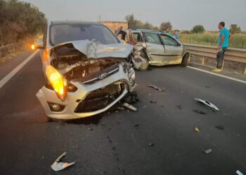 Quattro auto coinvolte in un incidente sulla Comiso-Chiaramonte