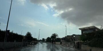 Acquazzone a Ragusa, la pioggia salutata come una manna