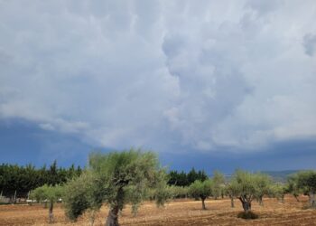 Comiso, principio di tromba d’aria a Porrazzito