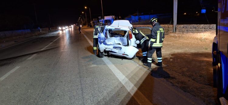 Ragusa, scontro tra due auto sulla strada che porta a Marina