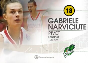 La lituana Narviciute giocherà con la Passalacqua Ragusa