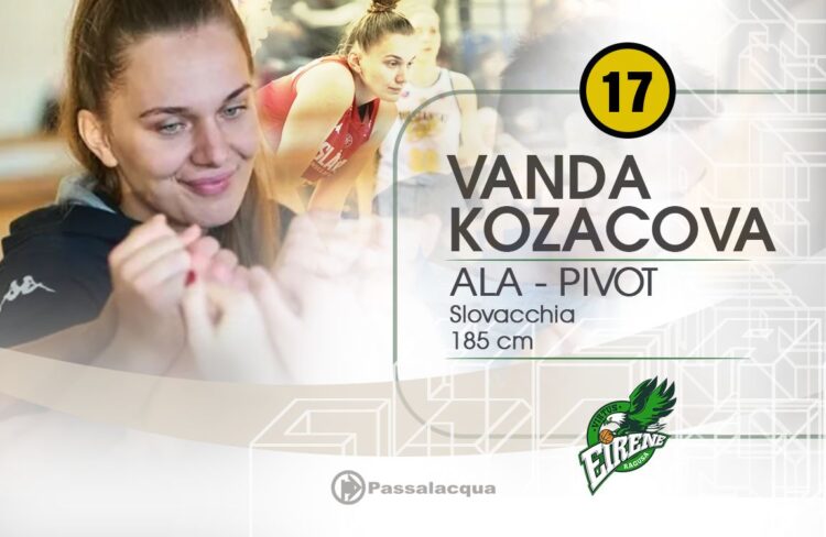 La Passalacqua ingaggia l’ala pivot Vanda Kozacova
