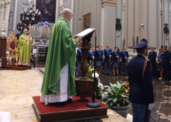 Celebrato San Michele arcangelo in cattedrale a Ragusa, è il patrono della polizia di Stato