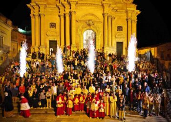 L’ultima volta di don Pietro Floridia da prevosto parroco del duomo di San Giorgio