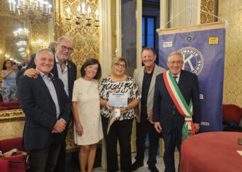 Vittoria, l’Aiffas premiata a palazzo di Città dal Kiwanis club Kamarina