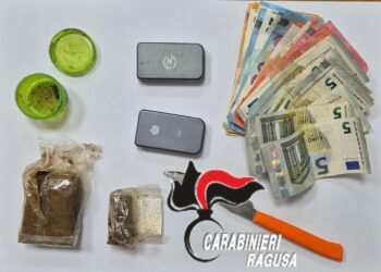 Cocaina a tavola, arrestati due coniugi ad Acate