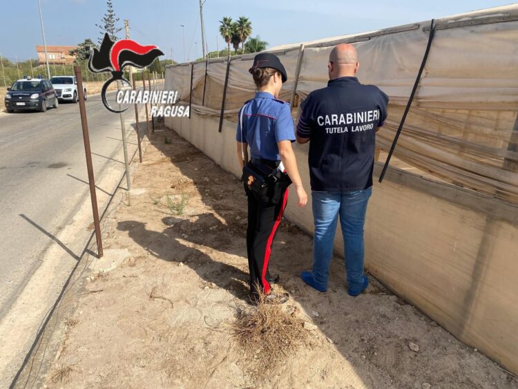 Ragusa, imprenditore di contrada Randello denunciato per avere impiegato lavoratori migranti senza alcun contratto di lavoro