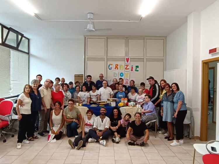 Ragusa, il saluto dell’Anffas onlus a don Mauro Nicosia