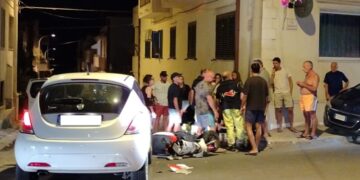 Scontro auto-moto a Donnalucata, ferito un giovane centauro