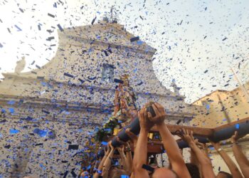 Comiso, la Sciuta a colori per celebrare la Madonna delle Grazie