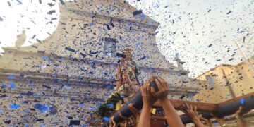 Comiso, la Sciuta a colori per celebrare la Madonna delle Grazie