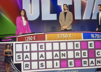 La vittoriese Giulia Spinello a La Ruota della Fortuna