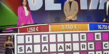 La vittoriese Giulia Spinello a La Ruota della Fortuna