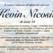 Vittoria, domani mattina i funerali di Kevin Nicosia