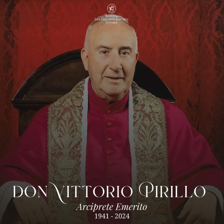 Vittoria piange la scomparsa di don Vittorio Pirillo