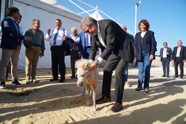 Il ministro Musumeci in visita alla Fam