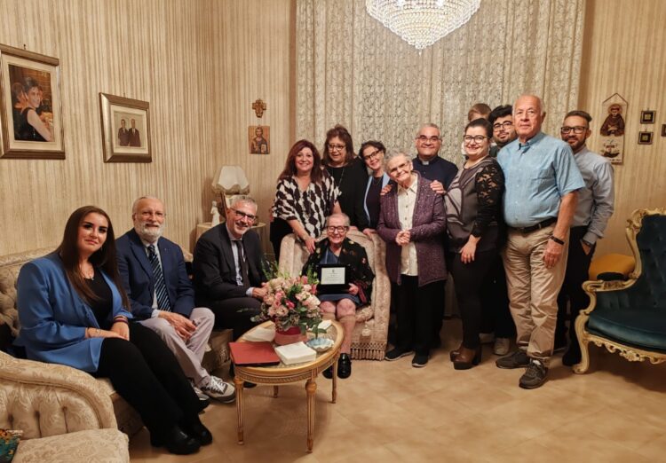 Ragusa celebra un’altra centenaria: auguri a Giovanna Cascone