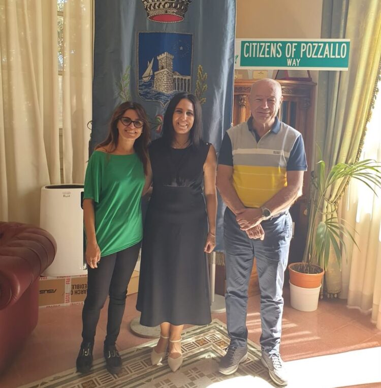 Pozzallo, la nuova dirigente scolastica dell’istituto La Pira in visita a palazzo di Città