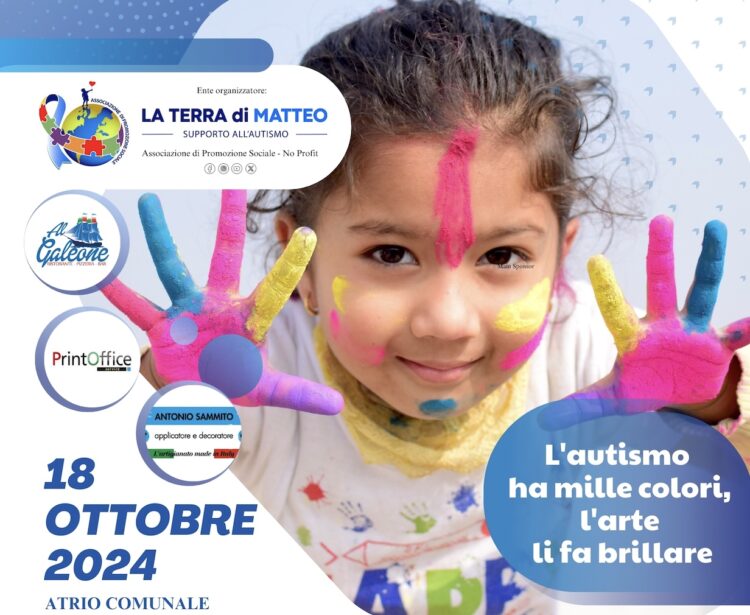 Laboratorio di arteterapia “Sfumature di autismo” venerdì a Modica