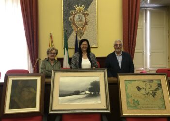 Comiso, donate al Comune tre opere pittoriche originali di artisti comisani