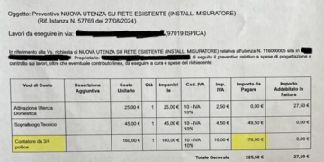 Ispica, Iblea Acque chiede che il pagamento del contatore: “Ma il regolamento vigente non lo prevede”