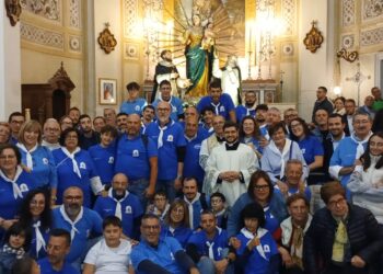Ragusa, grande festa ieri sera all’Ecce Homo con la processione del simulacro della Madonna del Rosario