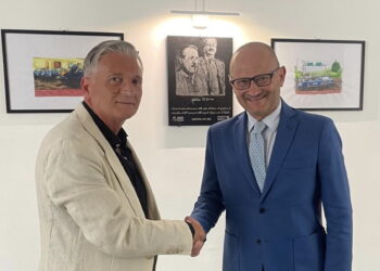 Ragusa, donata opera che ritrae i giudici Falcone e Borsellino