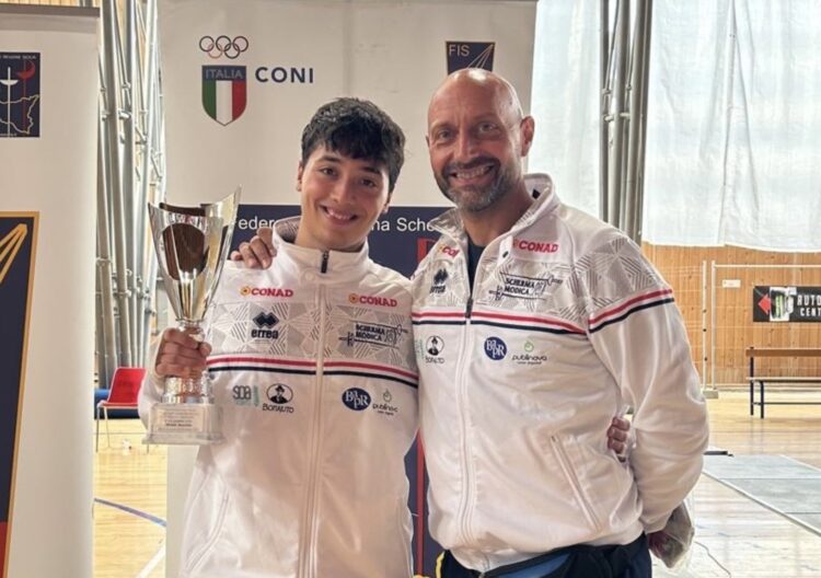 Scherma Modica, bella prova di Riccardo Tidona a San Cataldo