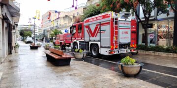 Maltempo a Ragusa, allagati alcuni negozi in via Roma