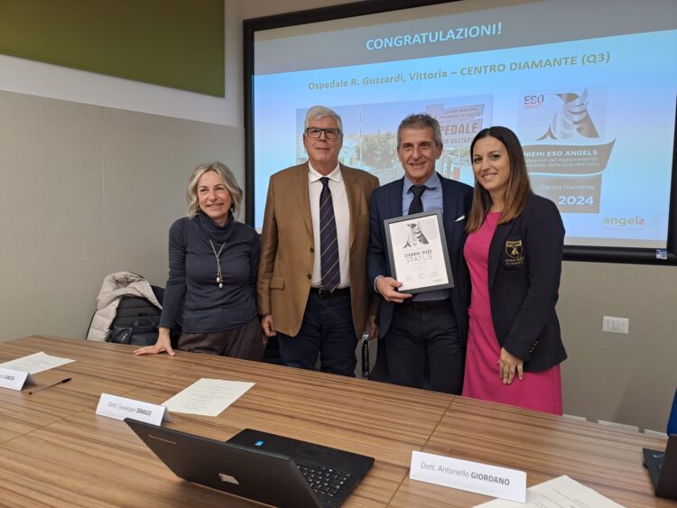 Vittoria, consegnato il premio Angels per la Stroke unit