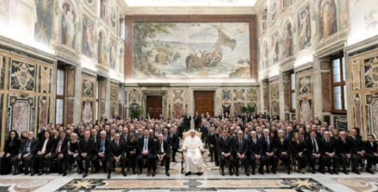 La Cna territoriale di Ragusa in udienza da papa Francesco